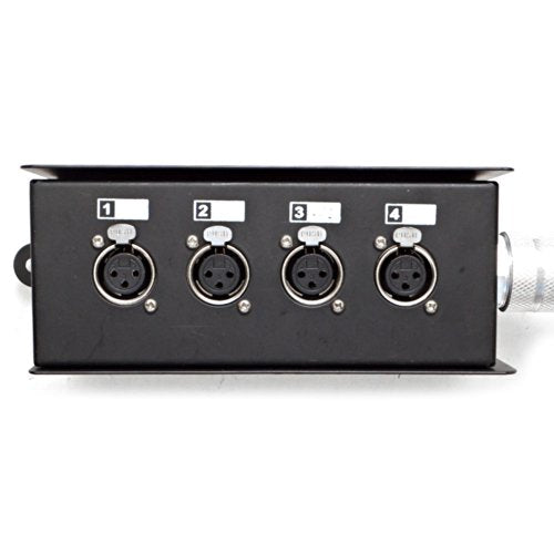 Seismic Audio - SASH-4x35 - 4 Channel XLR Send Sub Snake Cable - 35 Feet - size: 35 Feet - 4 Channel