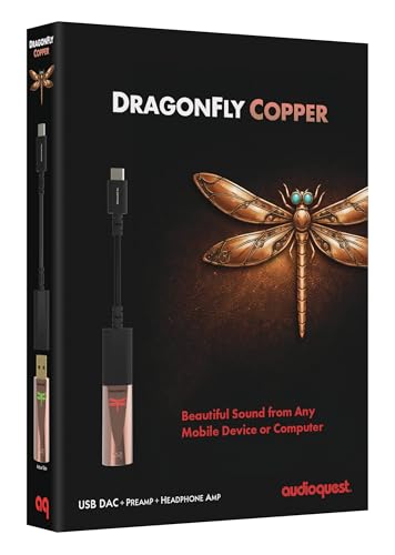 AudioQuest Dragonfly Copper USB Digital-to-Analog Converter - color: Copper