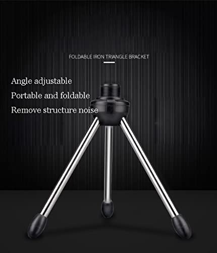 USB Microphone, Plug & Play Real-Time Ear Tracking, Sensitive Pickup, Good Noise Reduction, Suitable for a Variety of Occasions