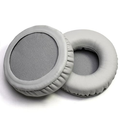 Soft Protein Leather Ear Pads for Pioneer HDJ CUE1 Cue One, HDJ500 DJ Headphone (Grey) - color: Grey
