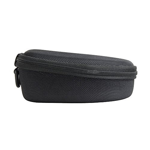Hermitshell Case for AfterShokz Trekz Air/AfterShokz Aeropex/Titanium Mini/Shokz OpenRun Pro/SHOKZ OpenRun Pro 2 Open Ear Wireless Bone Conduction Headphones AS650 / AS800 (Black) - color: Black
