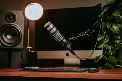 512 Audio by Warm Audio BBA Adjustable Microphone Boom Arm Mic Stand for Podcast, Streaming and Recording