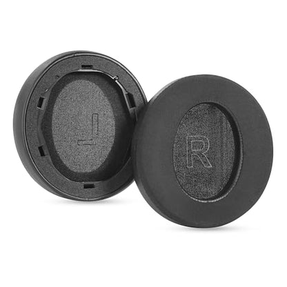 Cooling Gel Earpads Replacement for Anker Soundcore Life Q30 Q35 BT Q35 | Ice Silk Ear Pads Breathable Mesh Cushion Headband Cover Kit (Black)