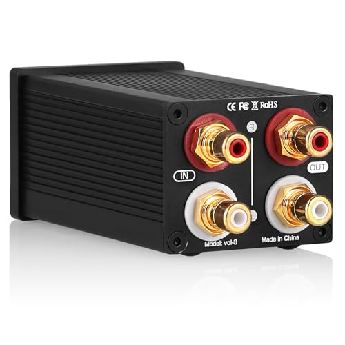 Nobsound High Precision Passive Preamp Volume Controller VOL Control HiFi Preamplifier (Hi-Fi Version) - color: Upgrade Version