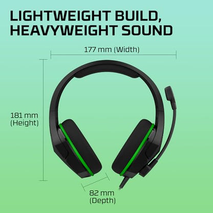 HyperX CloudX Stinger Core - Official Licensed for Xbox, Gaming Headset with In-Line Audio Control, Immersive In-Game , Microphone - size: Wired, style: CloudX Stinger Core