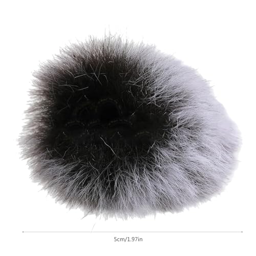 Soft Artifical Furry Muff Windshield for ZV1 VLOG Microphones Windproof Cover Improve Experience