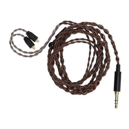 MMCX Earphone Cable Replacement Cable for SE535, UE900, TINHIFI T2, 3.5mm to MMCX, 1.2M