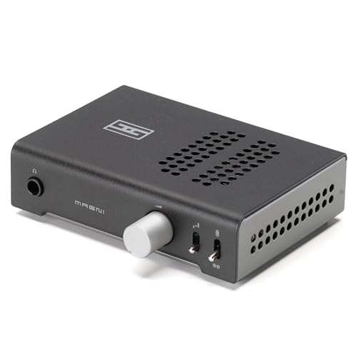 Schiit Magni Unity Fully Discrete Headphone Amp and Preamp - Black | Fully discrete, current-feedback headphone amp/preamp. Modular design, upgradeable DAC card slot. Made in USA. - color: Black, style: No DAC