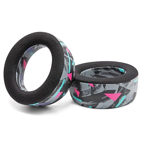 WC Freeze Pulse Elite - Cooling Gel Earpads for PS5 Pulse Elite | Made by Wicked Cushions | Thicker Cushion & Wider Opening | 90's Black - color: 90's Black