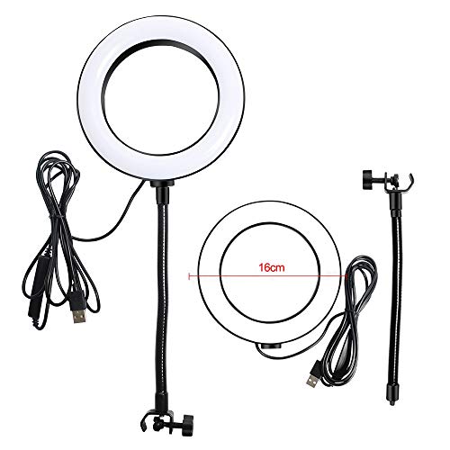 E20 Condenser Computer Microphone with Light Studio Kit with Arm Stand for Gaming Video Record