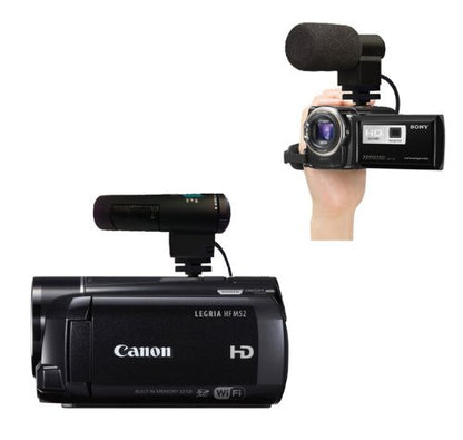 Stereo Microphone with Windscreen (Shotgun) for Panasonic HC-VX981K