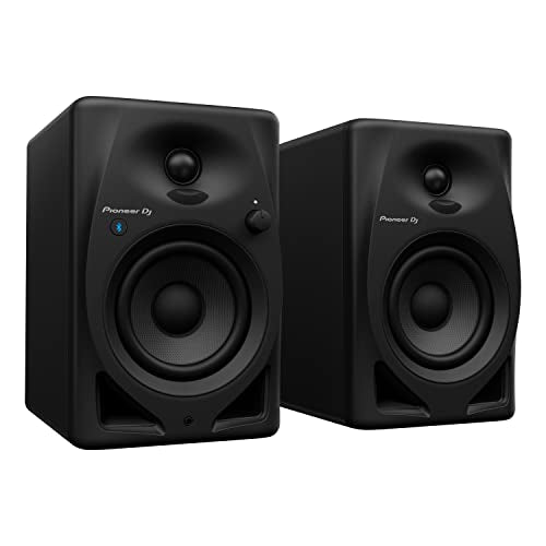 Pioneer DJ DM-40D-BT 4-inch Active Monitor Speakers, Bluetooth, Pair - style: DM-40DBT-K