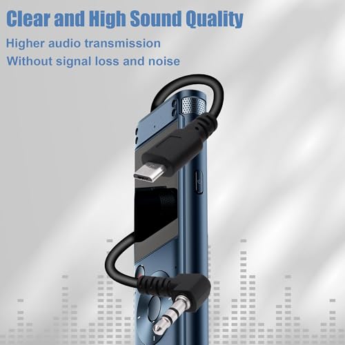 Micro USB to 3.5mm Stereo AUX Audio Cable Adapter 30cm