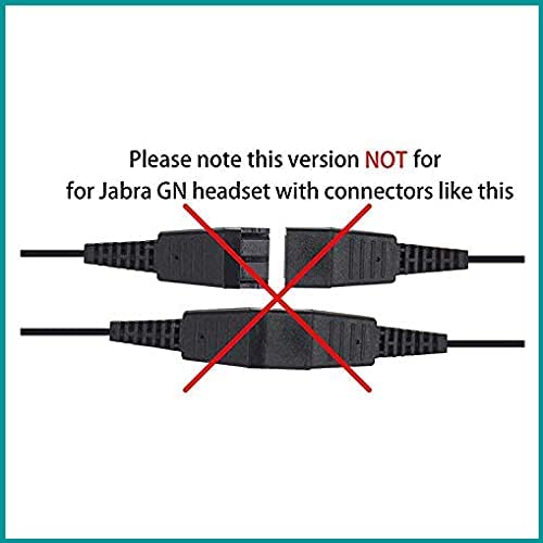 Y-Splitter Adapter Y-Training Cable with Mic Switch Compatible with Plantronics QD Headset for Training Purposes - size: Toggle switch + plantronics-qd