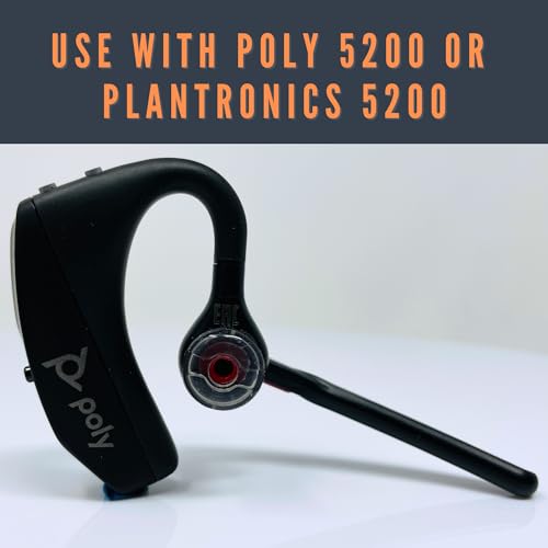 Poly Plantronics Voyager 5200 Charging Case and Docking Stand - Global Teck Bundle with GTW Microfiber Cloth