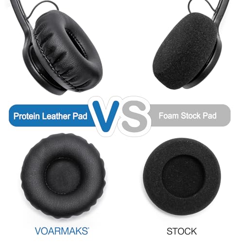 Ear Cushions Replacement Earpads for JLAB Rewind, Rewind 2 Wireless Retro Headphones, Premuim Protein Leather with Memory Foam