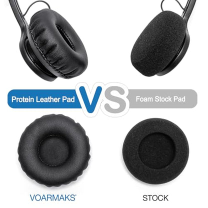Ear Cushions Replacement Earpads for JLAB Rewind, Rewind 2 Wireless Retro Headphones, Premuim Protein Leather with Memory Foam