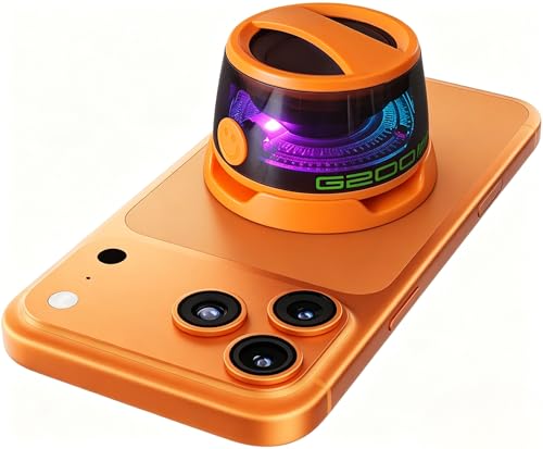 G200 Magnetic Bluetooth Speaker with RGB Lights - color: An orange