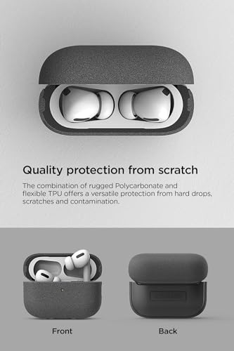 VRS Design Modern for Apple Airpods Pro 2nd Generation & 1st Generation Case (2023/2022/2019) (Sand Stone) [US Patent Registered] - color: Sand Stone, size: Airpods Pro 2