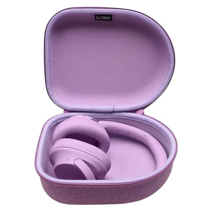 Case for Audio-Technica ATH-M20x/Raycon/JBL/Sony/Anker Headphone Purple | Carrying Travel Headphone Case Hard Shell for Over Ear Headphone - color: Light Purple