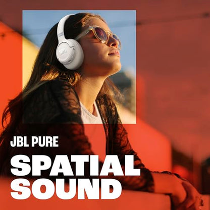 JBL Tune 780NC - Noise Cancelling Headphones - White | Hi-Res JBL Pure Bass Sound plus Spatial Sound, Adaptive Noise Cancelling with Smart Ambient - color: White