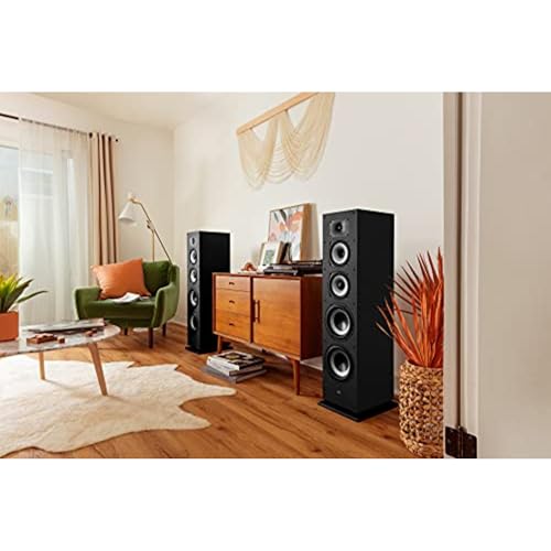 Polk Audio Monitor XT70 Large Home Tower Speaker (Single, Midnight Black) - style: Large Tower Speaker (XT70)