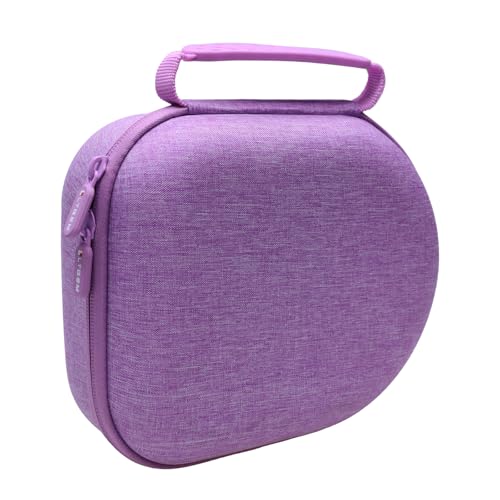 Case for Audio-Technica ATH-M20x/Raycon/JBL/Sony/Anker Headphone Purple | Carrying Travel Headphone Case Hard Shell for Over Ear Headphone - color: Light Purple