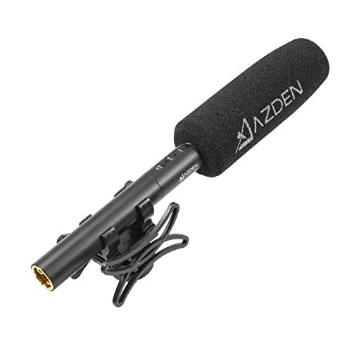 Azden SGM-250 Professional Dual Powered Shotgun Microphone - style: SGM-250