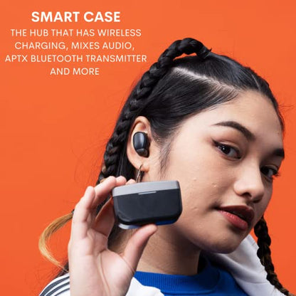Human Things Genki Waveform - Kuro Black Low Latency Bluetooth 5.3 aptX Adaptive 50ms Noise Cancellation Wireless Gaming Earbuds…
