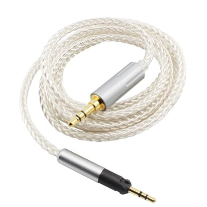 Youkamoo Replacement Audio Upgrade Cable Compatible with Sennheiser HD560s HD599 HD598 HD598SE HD620S HD400PRO HD569 HD579 HD558 HD518 HD505 HD598cs Headphones 3.5mm to 2.5mm 4ft/1.2m - size: 4 feet (1.2m)