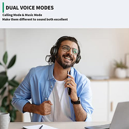 Yealink UH38 USB-A Wired & Bluetooth Headset,Teams Certified,Inline Control | Computer Stereo Headphones, Noise Cancelling Microphone,PC/Laptop/Mac/Tablet/Cell Phone, Call Center, Office, Busylight - style: USB Bluetooth Headset
