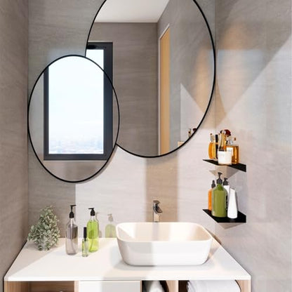 Small Wall Shelf,3.0mm Aluminum Alloy Small Floating Shelf,for Bathroom, Bedroom, Living Room, Kitchen,Office(12’ Floating Shelf with Hole) - size: 12’ Floating Shelf with Hole