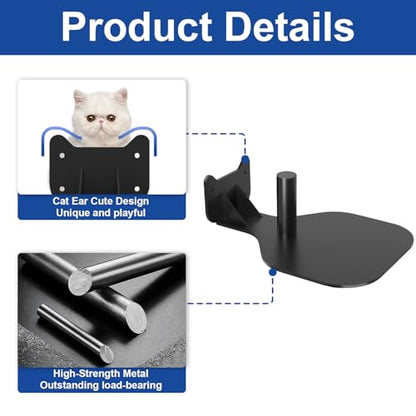 Upgraded Speaker Wall Mount for Bose S1 Pro/S1 Pro+, Hidden Wall Mount Speaker Bracket for Bose Speakers Mounting Bracket, Black
