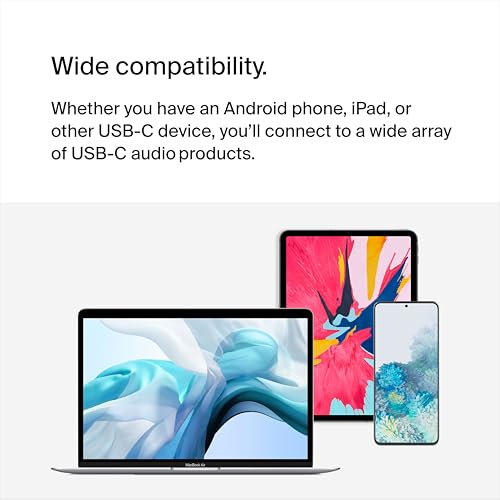 Belkin RockStar USB-C Audio + Charge Adapter, Headphone Adapter w/ USB-C 60W Power Delivery Fast Charging for iPhone, iPad Pro, Galaxy, Note, Google Pixel, LG G6, Sony Xperia, OnePlus, & More - Black | Headphone jack plus USB-C charging pass-through, comp
