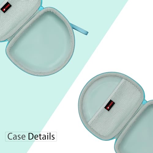 XANAD Hard Case for JBL Junior JR 470NC/460NC/320 Kids Headphones, Green | for iClever BTH12 HS19 BTH20 BTH22 BTH26/Candy Bila/Acer/JBL/MIDOLA/JoySpark/JLab/ADOOPE/Spiderman/EarFun/ Etc Kids Headphone - color: Green
