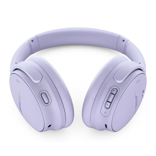 Bose QuietComfort Wireless Noise Cancelling Headphones, Bluetooth Over Ear Headphones with Up to 24 Hours of Battery Life, Chilled Lilac - Limited Edition Color (Renewed) - color: Chilled Lilac