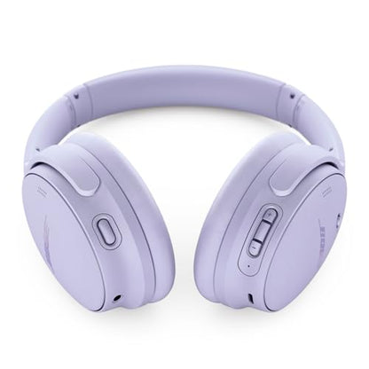 Bose QuietComfort Wireless Noise Cancelling Headphones, Bluetooth Over Ear Headphones with Up to 24 Hours of Battery Life, Chilled Lilac - Limited Edition Color (Renewed) - color: Chilled Lilac