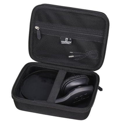 Tourmate Hard Storage Case for Necode Bluetooth Headset,Travel Case for Trucker Wireless Headset,Protective Hard Shell Portable Travel(Box for Sale) (Black)