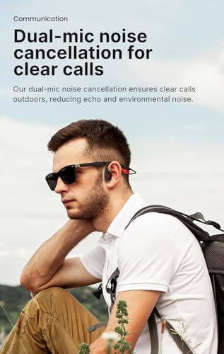 ePP-BC-18 Military grade Intelligent Bone Conduction Open Ear Smart Bluetooth Headphone Technology latest audio technology dual mics for advance noise cancelation (ENC) and clear conversation