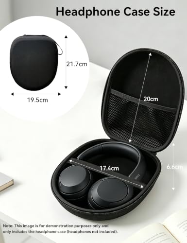 MAS CARNEY Over Ear Headphones Case for Sony, JBL, Anker, KVIDIO and School - color: Pink, style: Over-Ear Headset Case