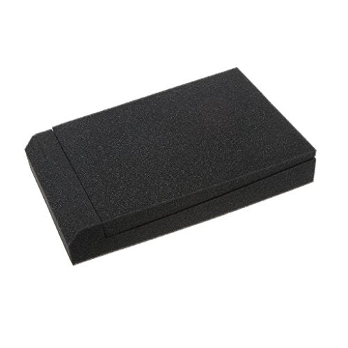 2 Pcs Sponge Studio Monitor Acoustic Isolation Foam Isolator Pads Sound Padding