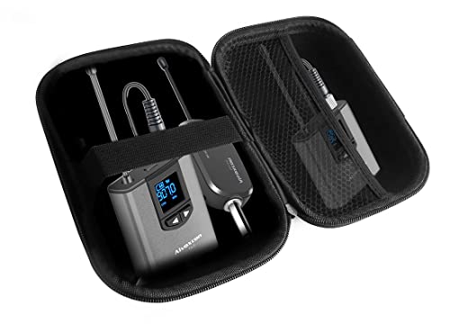 Hard Case Compatible for Alvoxcon Wireless Headset Lavalier Microphone System