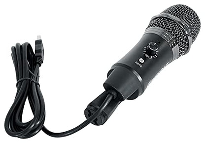 Rockville A-Stream USB Streaming Podcast Microphone with PRO-M50 Headphones | Gain & Mute Controls, USB Plug & Play, 20Hz-20kHz, 40mm Drivers, Stand, Cable, Carry Case, Podcast Streaming, 2-items