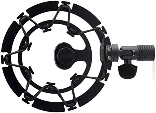 Shock Mount for Yeti X, Yeti Nano, Yeti Snowball, and Other mics with 5/8 Mount