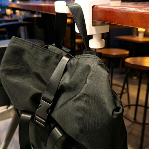 Multipurpose Desk Mount Headphones Holder Clamp on Under Hook for Offices Home Organization Needs Clamp on Under Hook