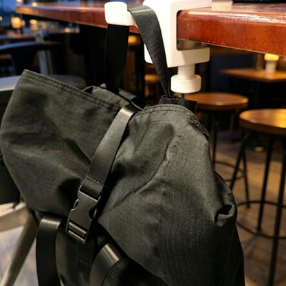 Multipurpose Desk Mount Headphones Holder Clamp on Under Hook for Offices Home Organization Needs Clamp on Under Hook