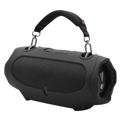 Silicone Case Cover for JBL Xtreme 4 - Portable Speaker, Travel Carrying Protective Cover for Xtreme 4 (Black) - color: Black