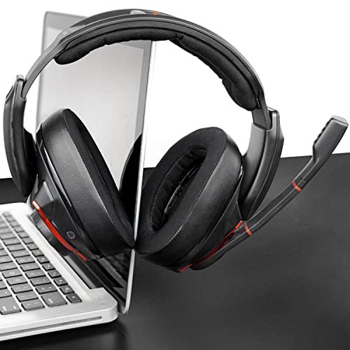 SOULWIT Cooling-Gel Earpads Replacement for Sennheiser GSP500, GSP550, GSP600, GSP 670 Gaming Headset, Ear Pads Cushions for EPOS H6 Pro, GSP601, GSP602 Headphones - Black - color: Black