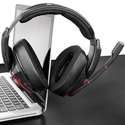 SOULWIT Cooling-Gel Earpads Replacement for Sennheiser GSP500, GSP550, GSP600, GSP 670 Gaming Headset, Ear Pads Cushions for EPOS H6 Pro, GSP601, GSP602 Headphones - Black - color: Black