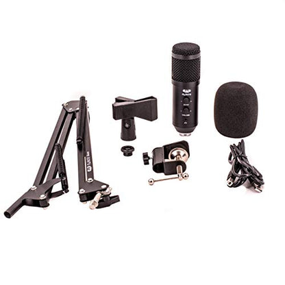 CAD PM1100 PodMaster™ D usb Professional Broadcast / Podcasting Microphone with Dynamic Capsule, supplied with Broadcast Boom Mic Stand - style: PodMaster D USB